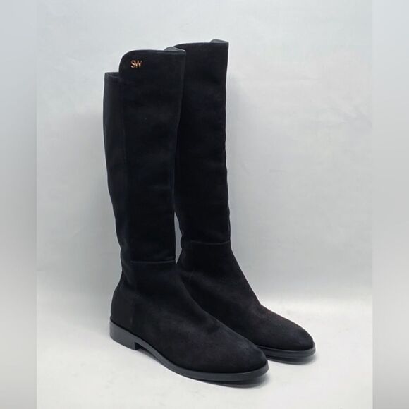 Stuart Weitzman Keelan Suede Knee-High Boots size 10 - Picture 5 of 13